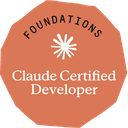 Claude Certified Developer - Foundations badge