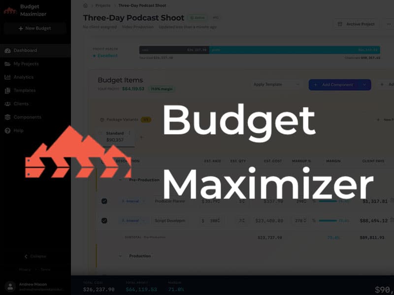 BudgetMaximizer project preview