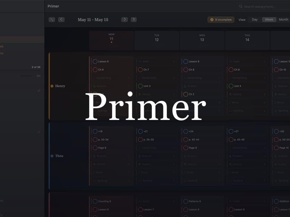 Primer project preview